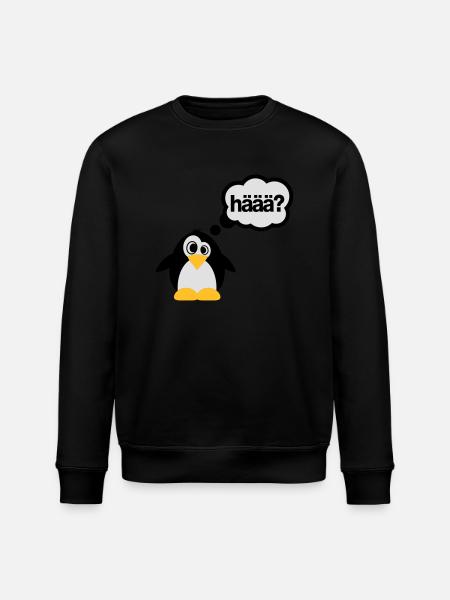 Penguins - Haaa? - Sweat bio ROLLER Stanley/Stella Unisexe - noir