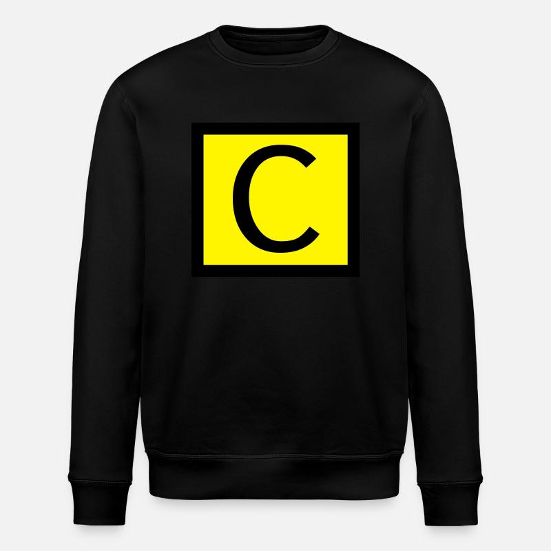 Flight Director - Stanley/Stella ROLLER Unisex Organic Sweatshirt - black