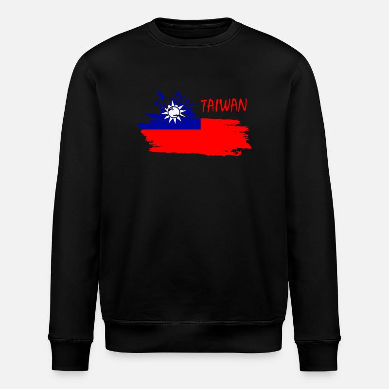 Taiwan taiwan - Stanley/Stella Unisex Bio-Sweatshirt ROLLER - Schwarz