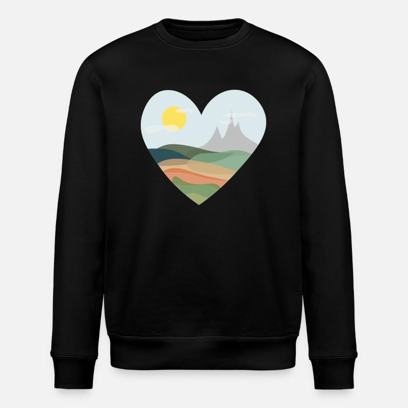 earthheart - Stanley/Stella Unisex Bio-Sweatshirt ROLLER - Schwarz