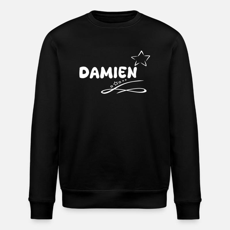 Damien - Stanley/Stella ROLLER Unisex Organic Sweatshirt - black