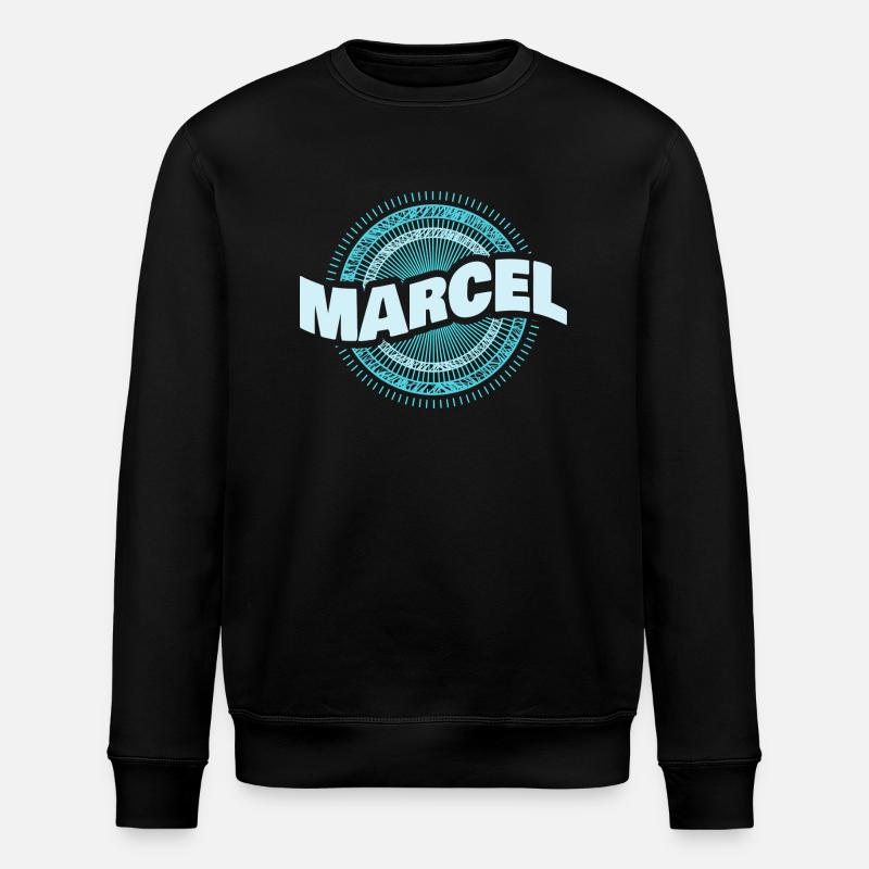 Gift for Marcel - Stanley/Stella ROLLER Unisex Organic Sweatshirt - black