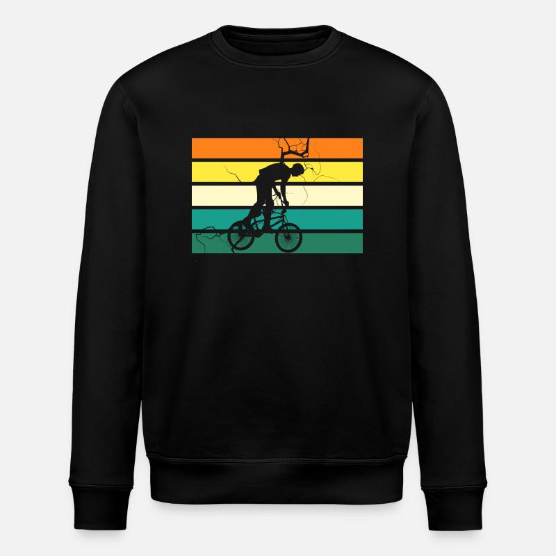 Vélo VTT - Sweat bio ROLLER Stanley/Stella Unisexe - noir