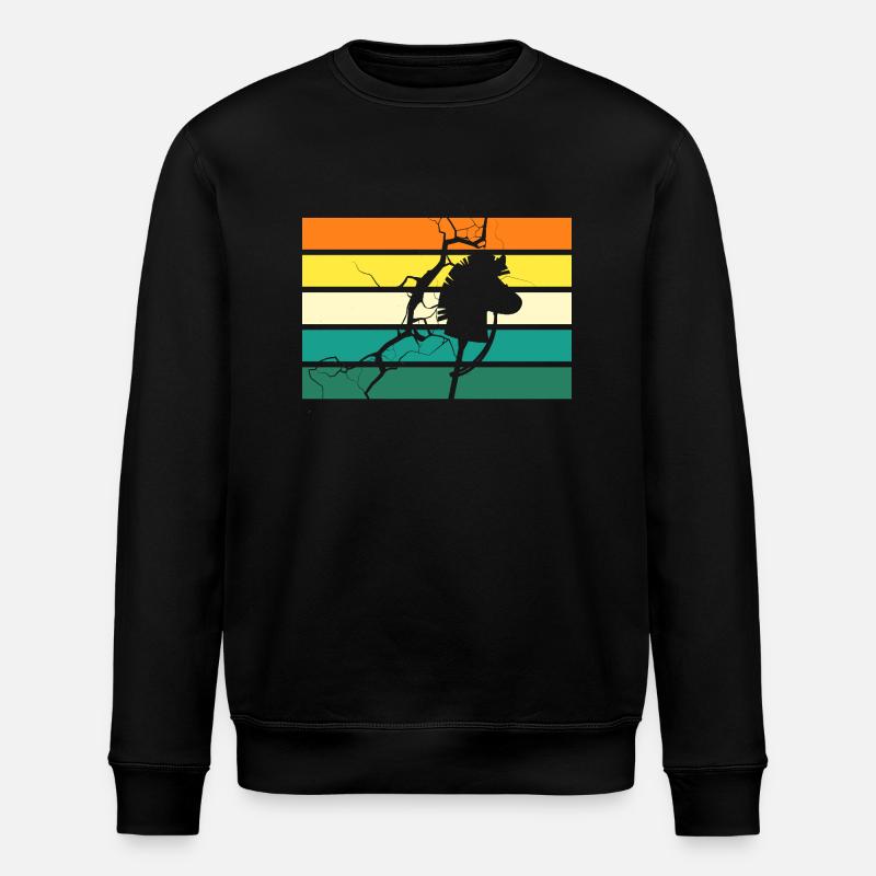 Steckenpferd Hobby Horsing - Stanley/Stella Unisex Bio-Sweatshirt ROLLER - Schwarz