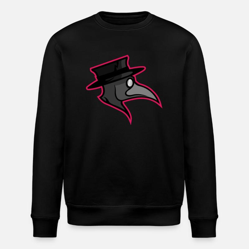 pest2 Plan de travail 1 - Sweat bio ROLLER Stanley/Stella Unisexe - noir