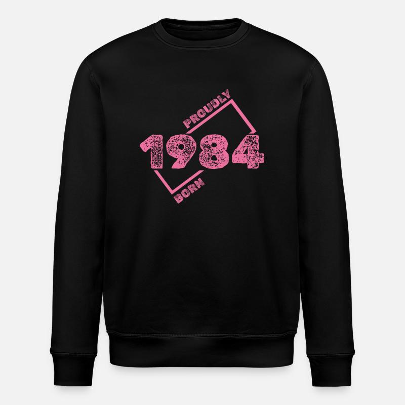 1984 - Stanley/Stella Unisex Bio-Sweatshirt ROLLER - Schwarz