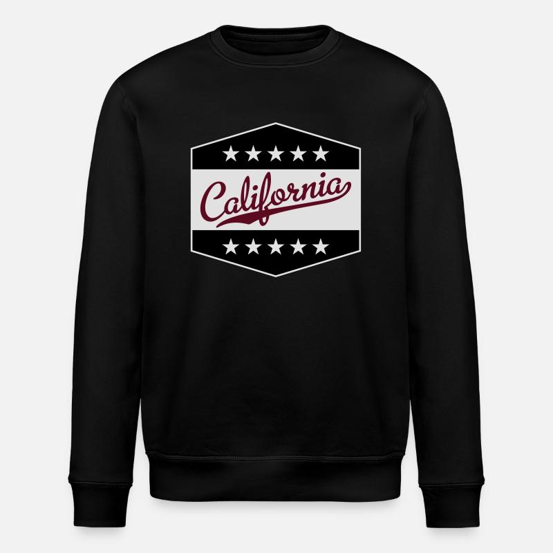 California - Stanley/Stella Unisex Bio-Sweatshirt ROLLER - Schwarz