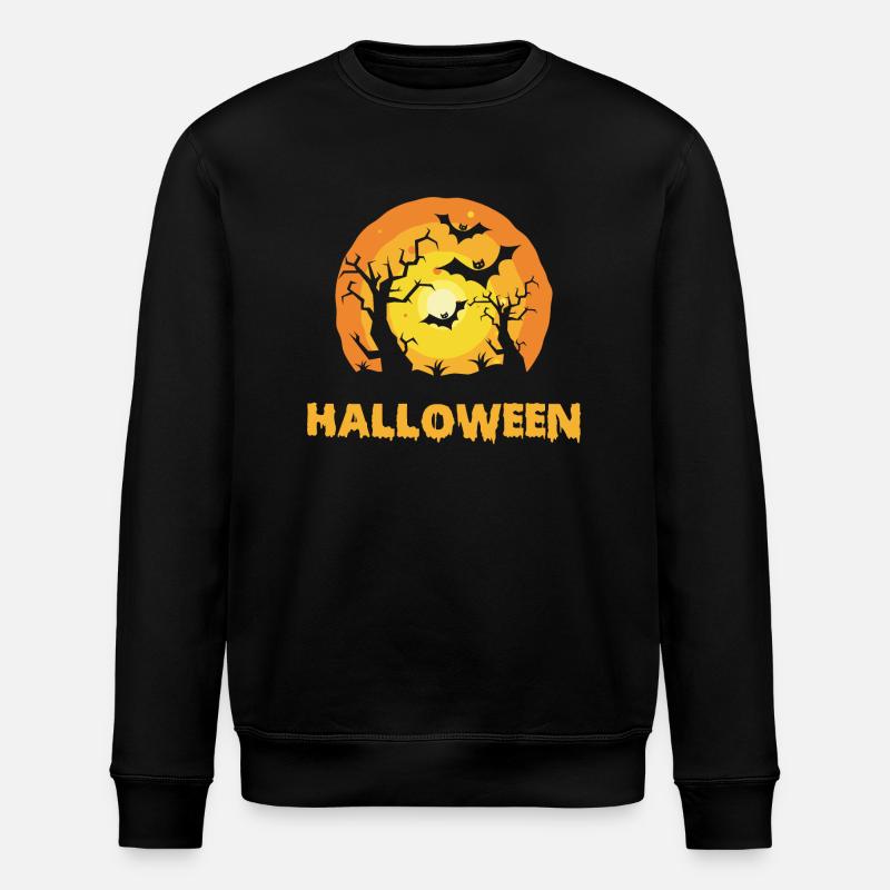 Halloween - Stanley/Stella ROLLER Unisex Organic Sweatshirt - black
