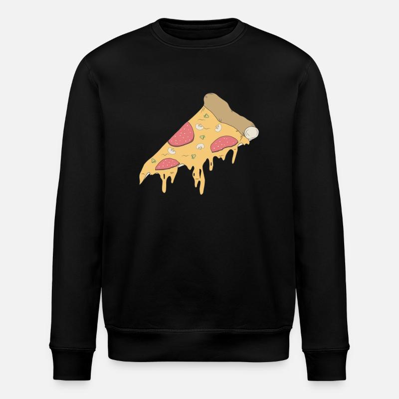 Pizza Bande Dessinée - Sweat bio ROLLER Stanley/Stella Unisexe - noir