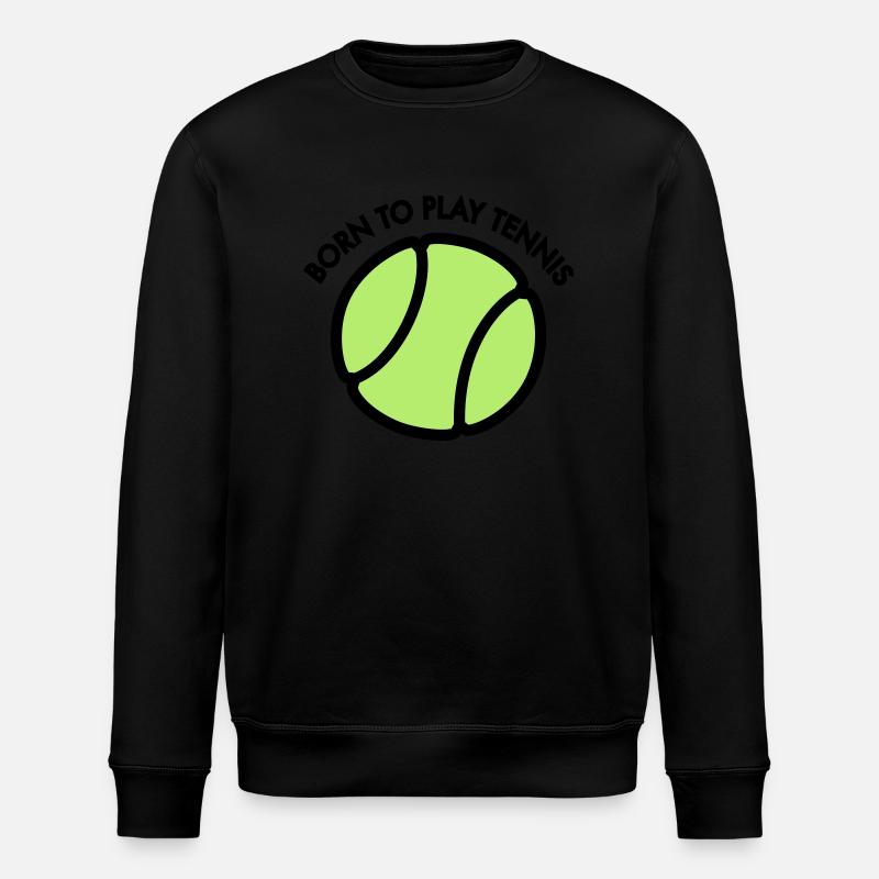Tennis - Sweat bio ROLLER Stanley/Stella Unisexe - noir