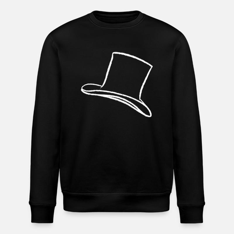 Zylinder - Stanley/Stella Unisex Bio-Sweatshirt ROLLER - Schwarz