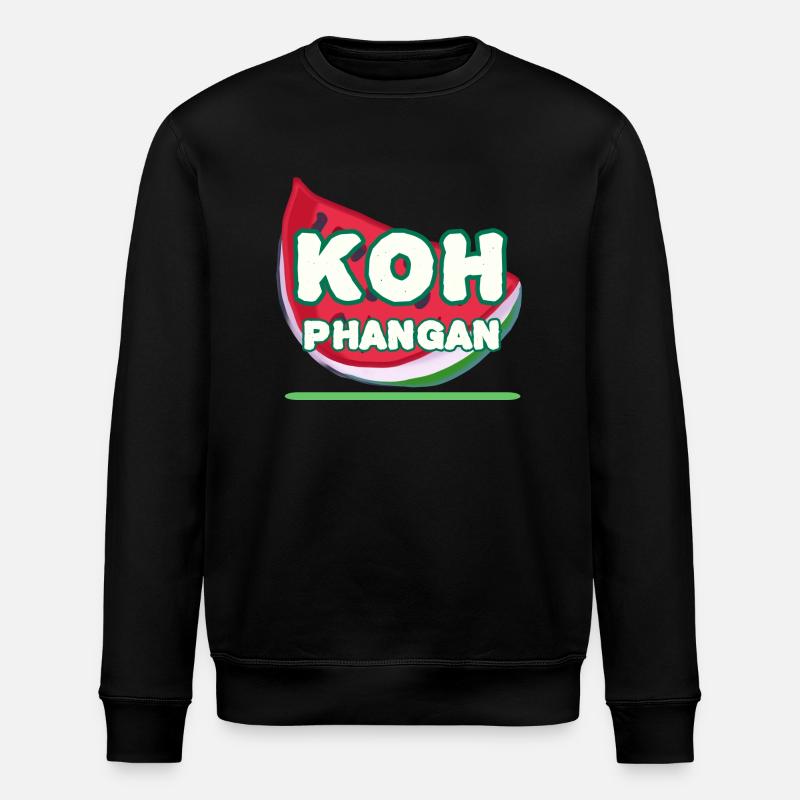 Koh Phangan Sommer - Stanley/Stella Unisex Bio-Sweatshirt ROLLER - Schwarz
