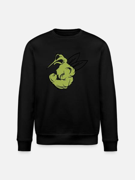 Strong Mosquito 02 - Stanley/Stella ROLLER Unisex Organic Sweatshirt - black