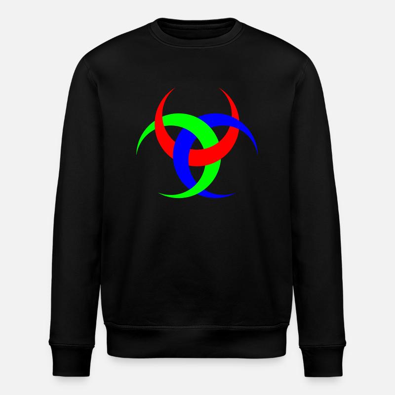 Emblem von Diana - Stanley/Stella Unisex Bio-Sweatshirt ROLLER - Schwarz