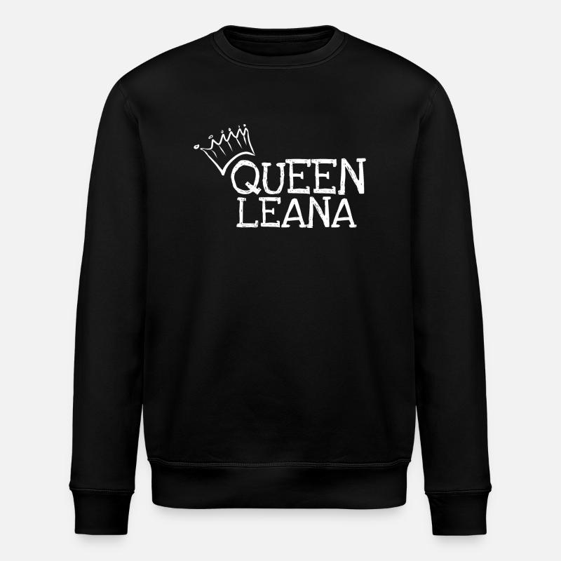 Leana comme prénom - Sweat bio ROLLER Stanley/Stella Unisexe - noir