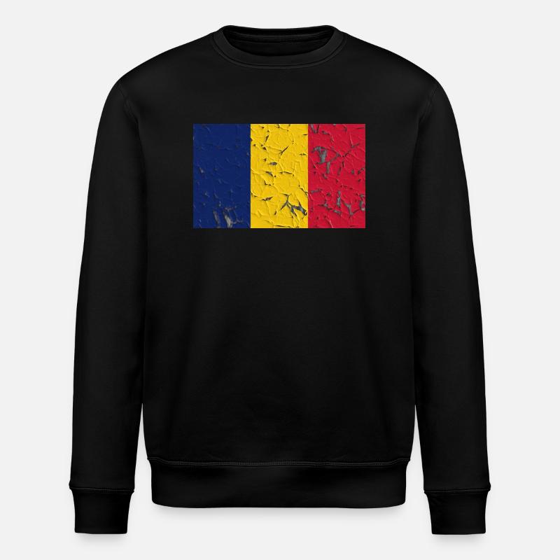Tchad - Sweat bio ROLLER Stanley/Stella Unisexe - noir