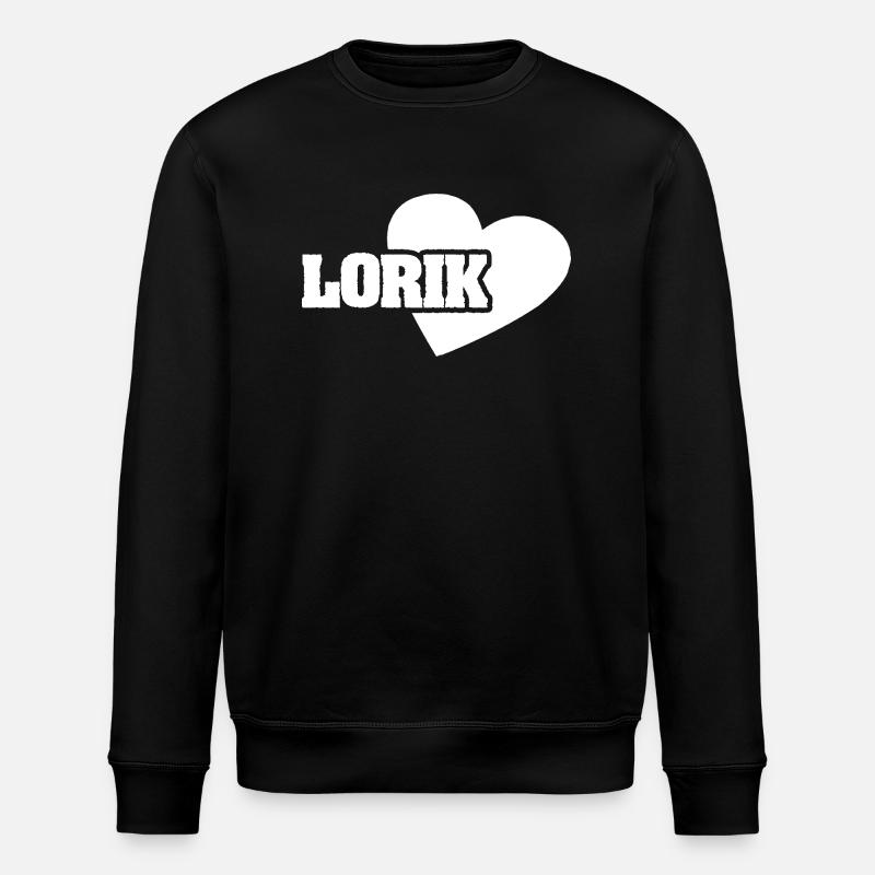 Lorik - Stanley/Stella ROLLER Unisex Organic Sweatshirt - black