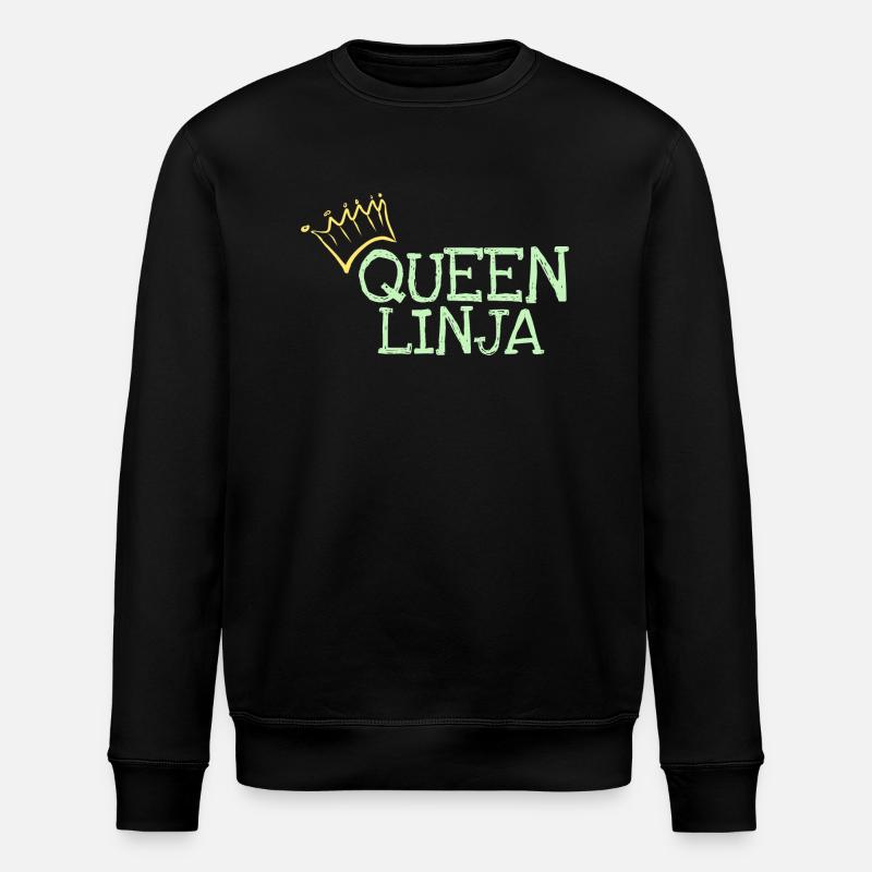 Linja - Sweat bio ROLLER Stanley/Stella Unisexe - noir