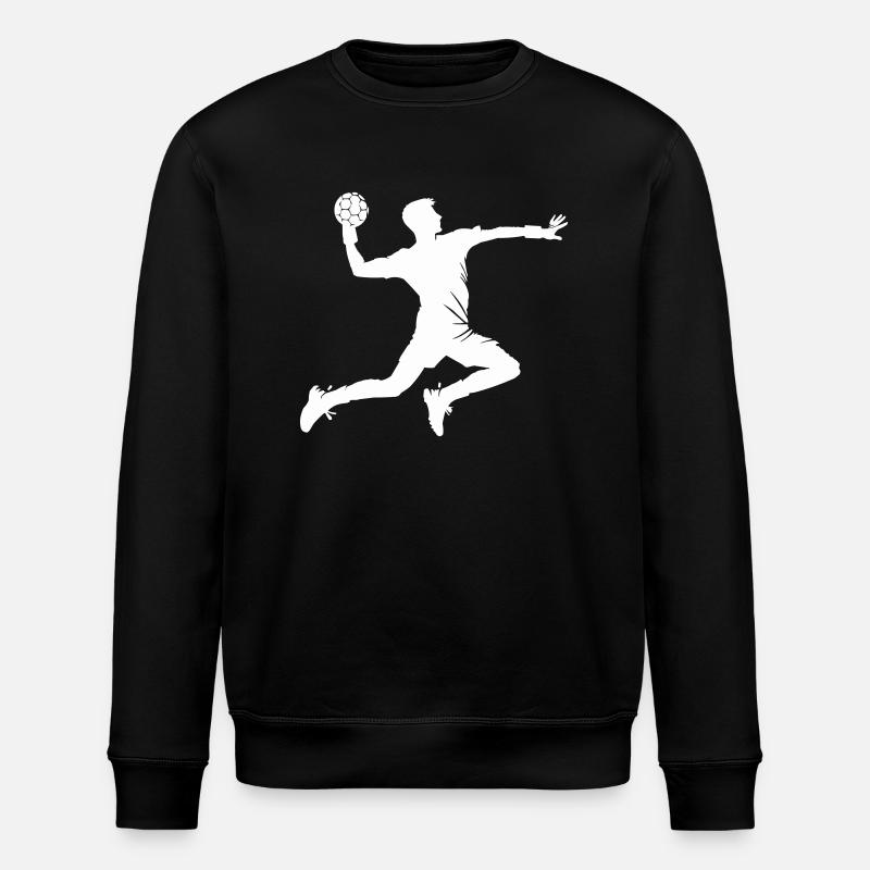 handball - Sweat bio ROLLER Stanley/Stella Unisexe - noir