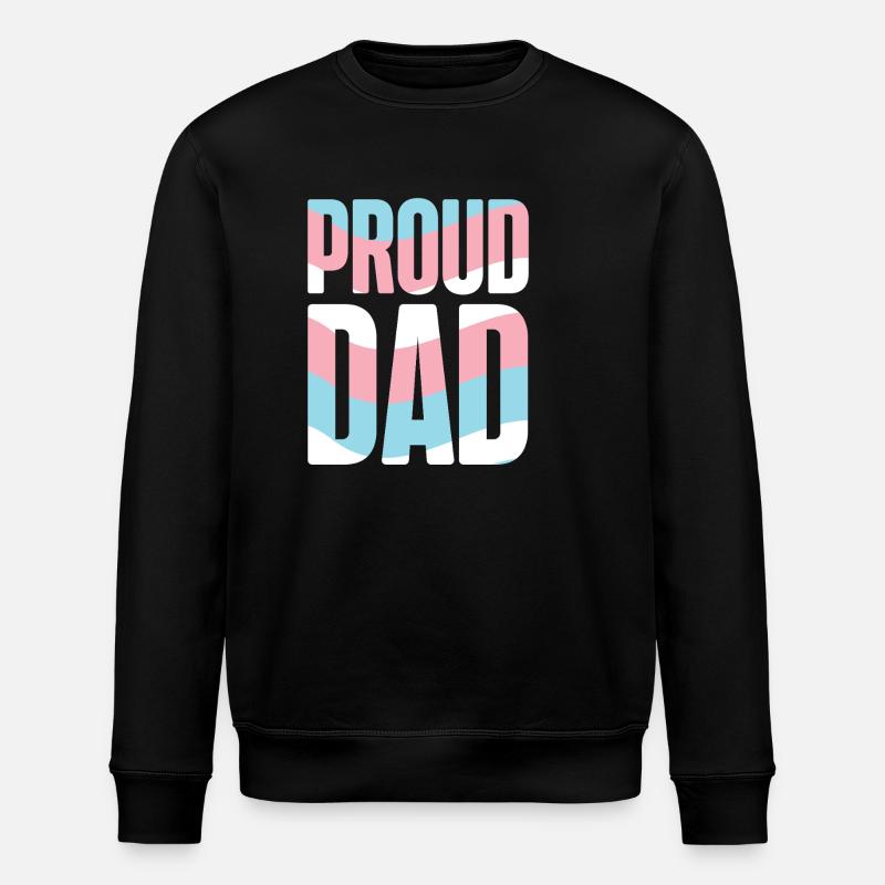Transgender Trans LGBT Pride - Stanley/Stella Unisex Bio-Sweatshirt ROLLER - Schwarz