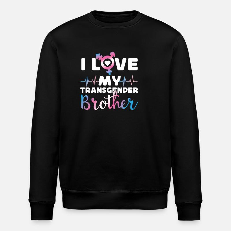 Fierté LGBT transgenre - Sweat bio ROLLER Stanley/Stella Unisexe - noir