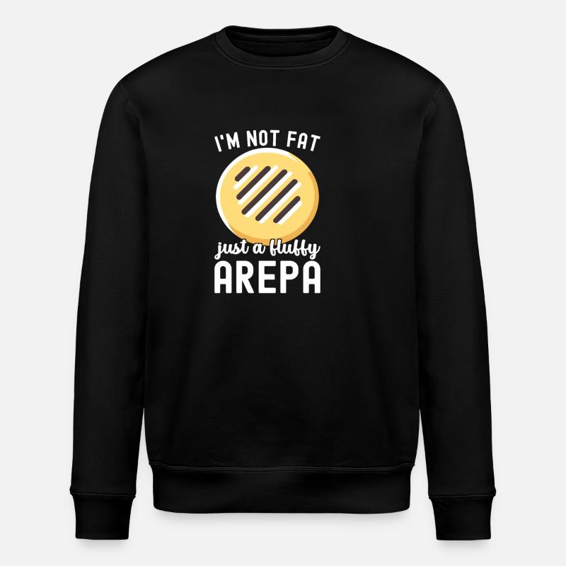 Arepas vénézuélienne - Sweat bio ROLLER Stanley/Stella Unisexe - noir