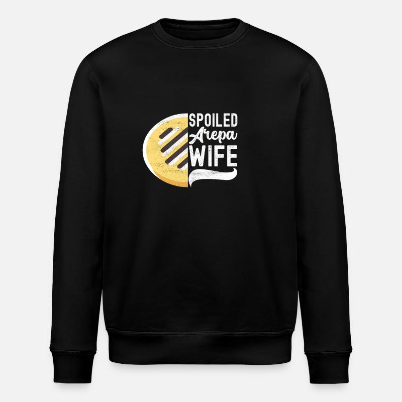 Arepas vénézuélienne - Sweat bio ROLLER Stanley/Stella Unisexe - noir