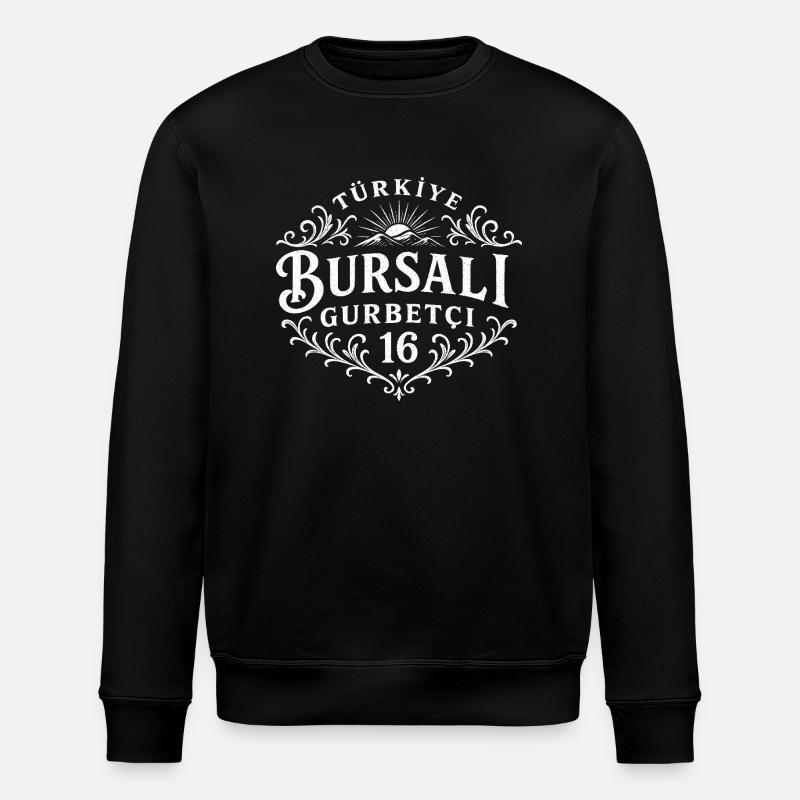 Bursa - Stanley/Stella Unisex Bio-Sweatshirt ROLLER - Schwarz
