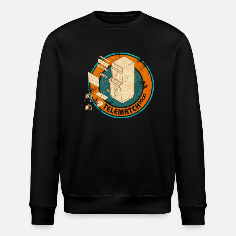 telematch2000 - Sweat bio ROLLER Stanley/Stella Unisexe - noir