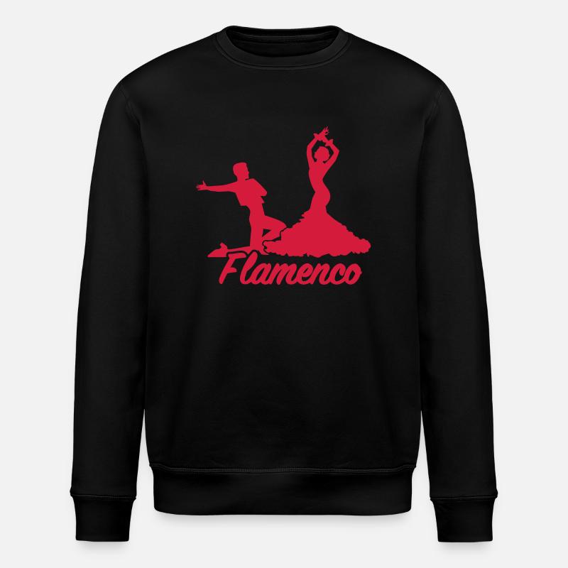 Flamenco - Stanley/Stella Unisex Bio-Sweatshirt ROLLER - Schwarz
