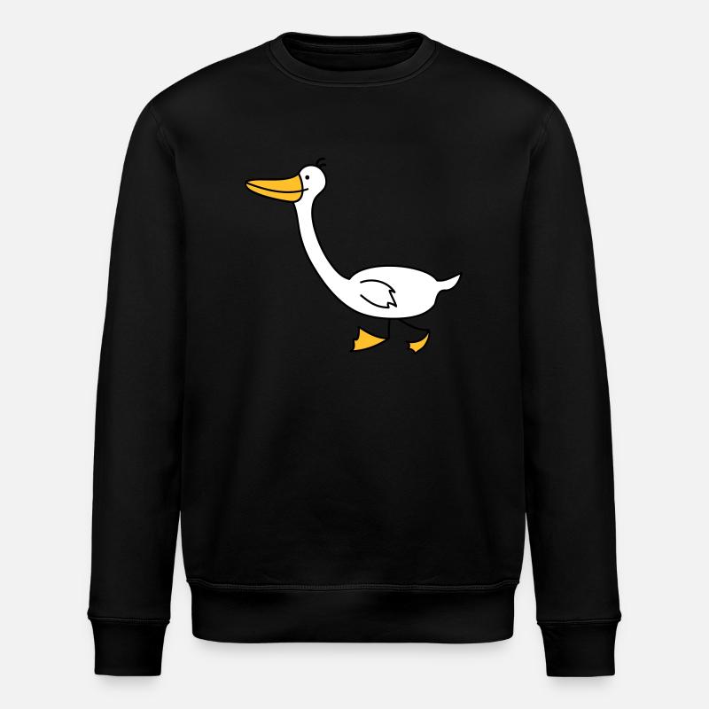 drôle d'oie - Sweat bio ROLLER Stanley/Stella Unisexe - noir