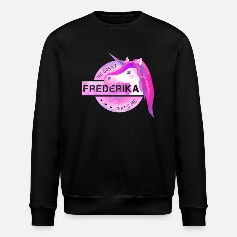 Frédérique - Sweat bio ROLLER Stanley/Stella Unisexe - noir