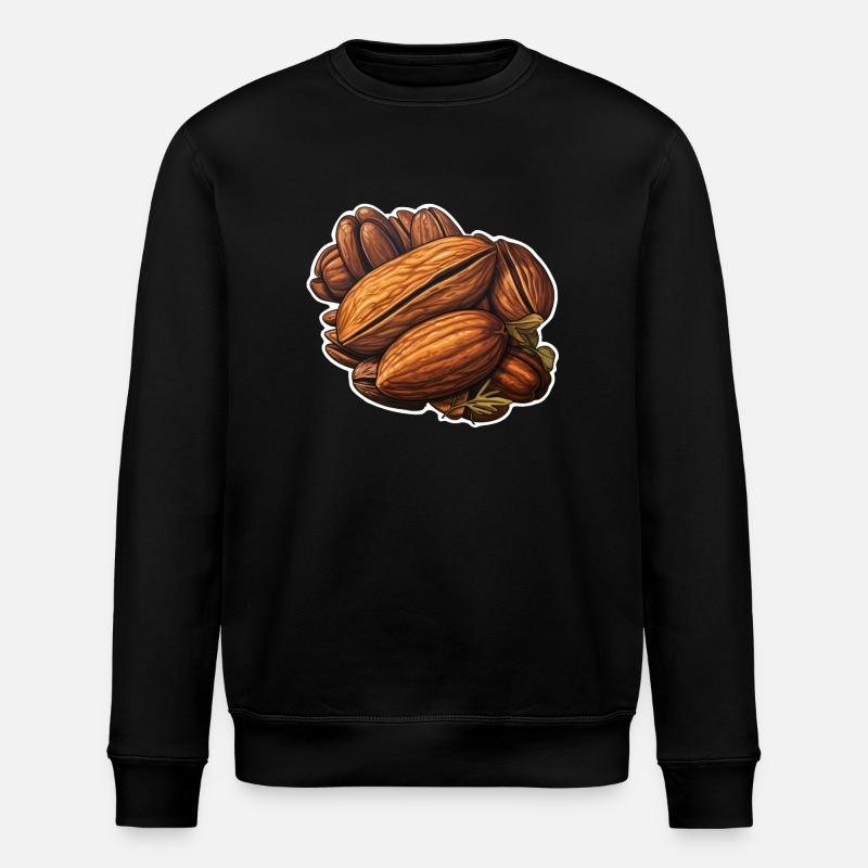 Pecannuss - Stanley/Stella Unisex Bio-Sweatshirt ROLLER - Schwarz