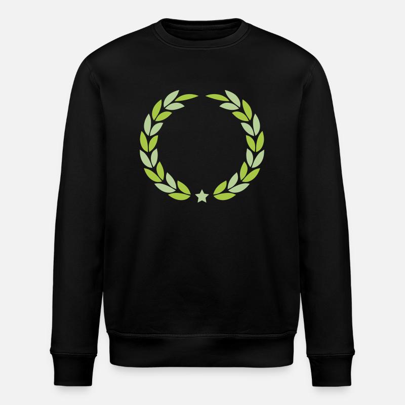 lorbeerkranz - Stanley/Stella Unisex Bio-Sweatshirt ROLLER - Schwarz
