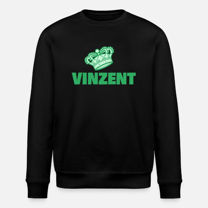 Vinzent - Stanley/Stella ROLLER Unisex Organic Sweatshirt - black