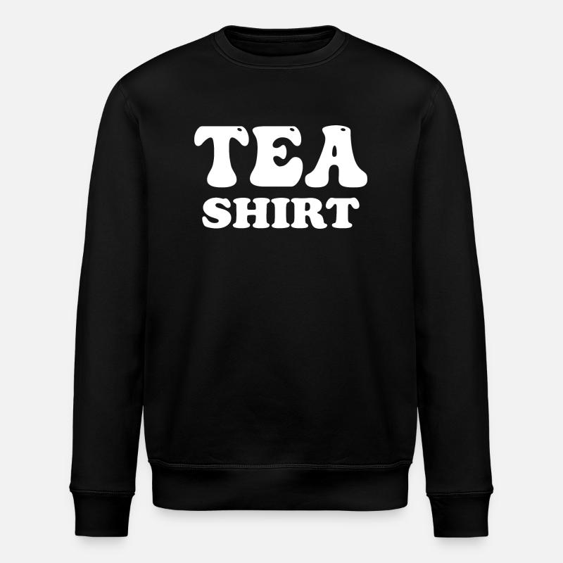 Tea Shirt - Stanley/Stella ROLLER Unisex Organic Sweatshirt - black