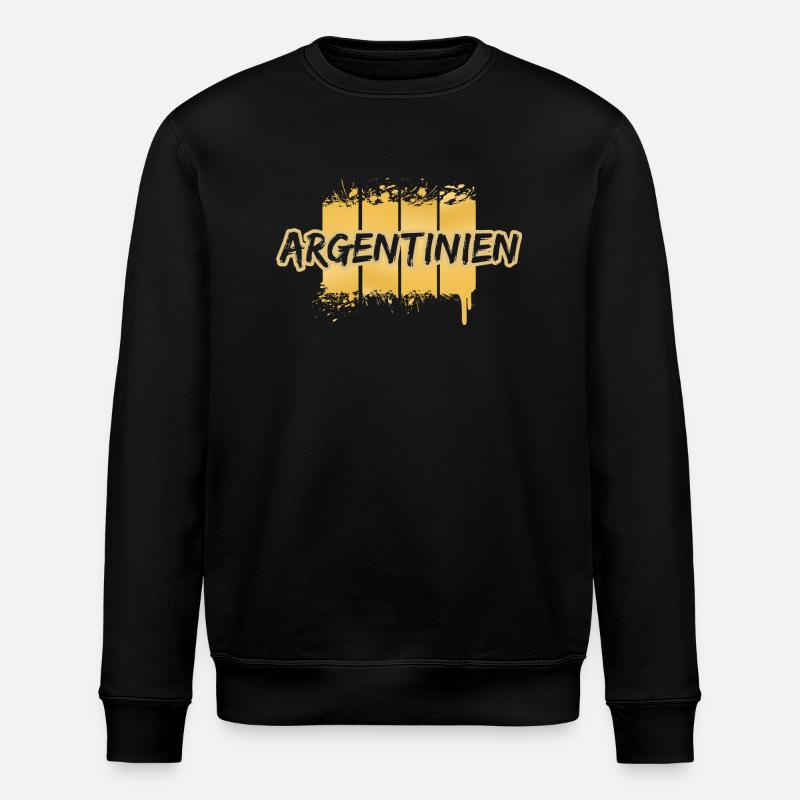 Argentine - Sweat bio ROLLER Stanley/Stella Unisexe - noir