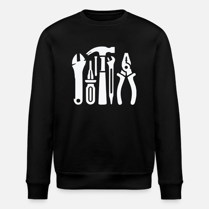 outil - Sweat bio ROLLER Stanley/Stella Unisexe - noir