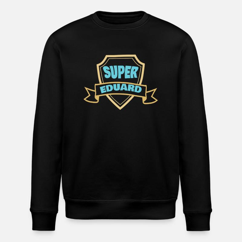 Geschenk für Eduard - Stanley/Stella Unisex Bio-Sweatshirt ROLLER - Schwarz