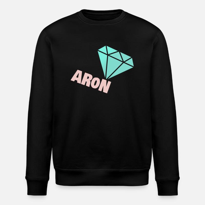 Edel Aron - Stanley/Stella Unisex Bio-Sweatshirt ROLLER - Schwarz