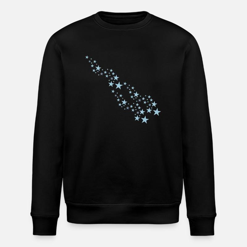 sterne - Stanley/Stella Unisex Bio-Sweatshirt ROLLER - Schwarz