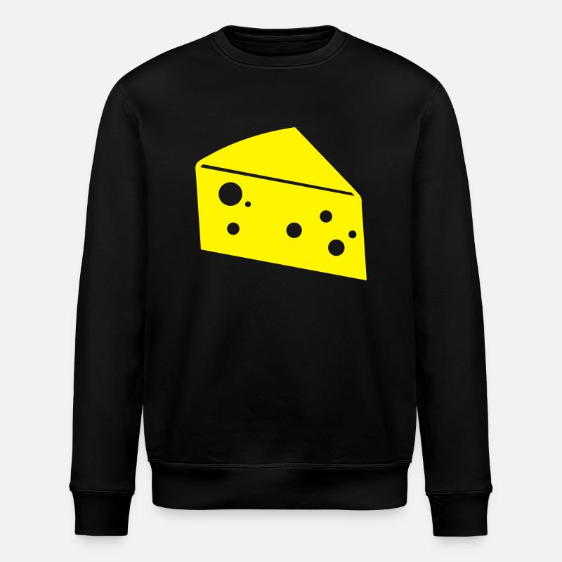 cheese_f1 - Stanley/Stella Unisex Bio-Sweatshirt ROLLER - Schwarz
