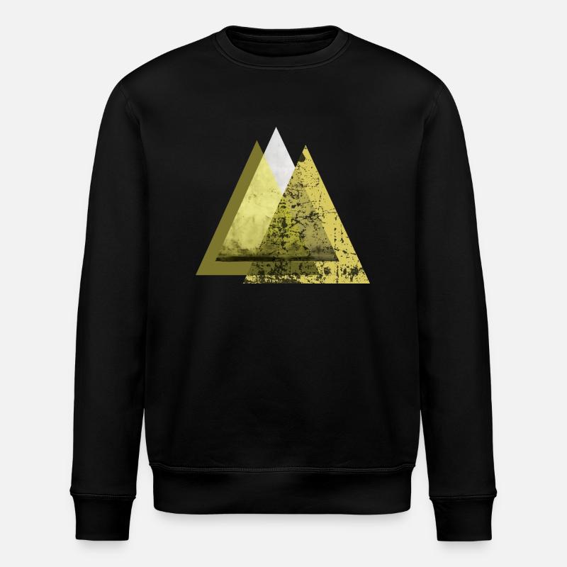 Berge und Klettern - Stanley/Stella Unisex Bio-Sweatshirt ROLLER - Schwarz