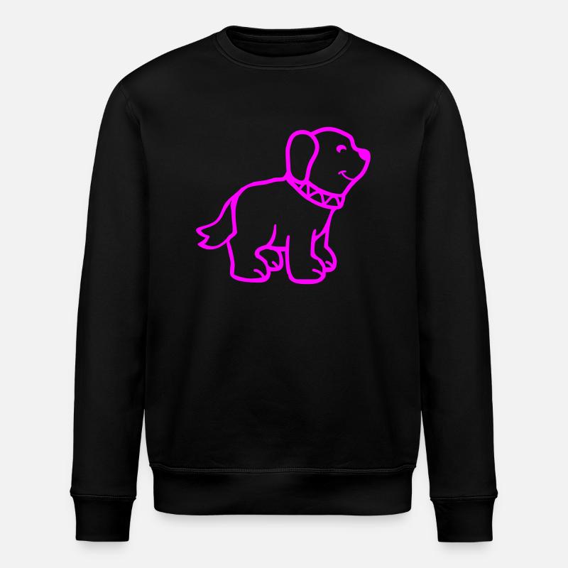 Chien - Sweat bio ROLLER Stanley/Stella Unisexe - noir