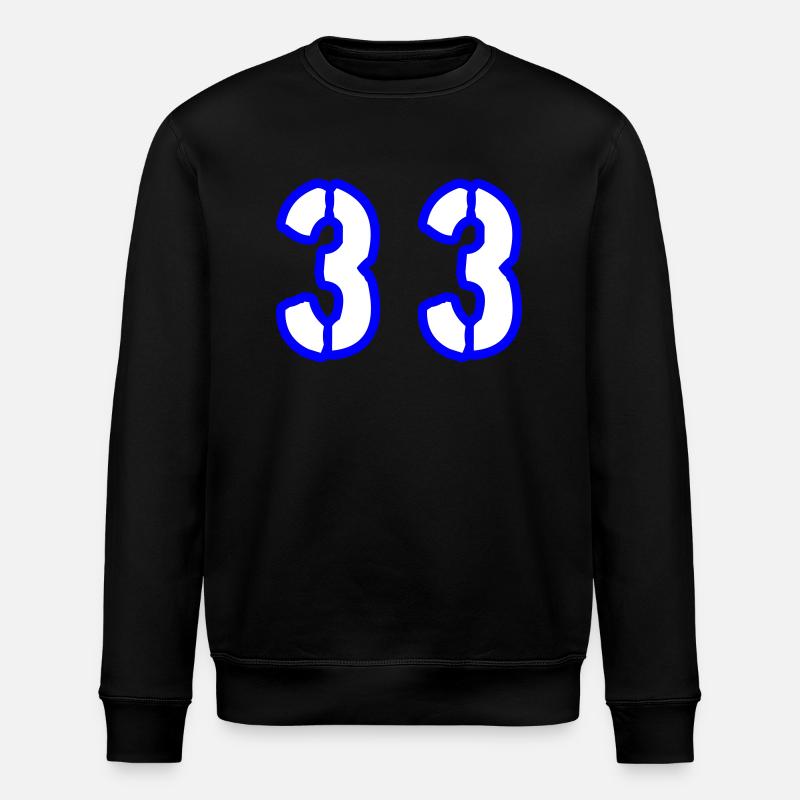 33 Symbole numérique - Sweat bio ROLLER Stanley/Stella Unisexe - noir