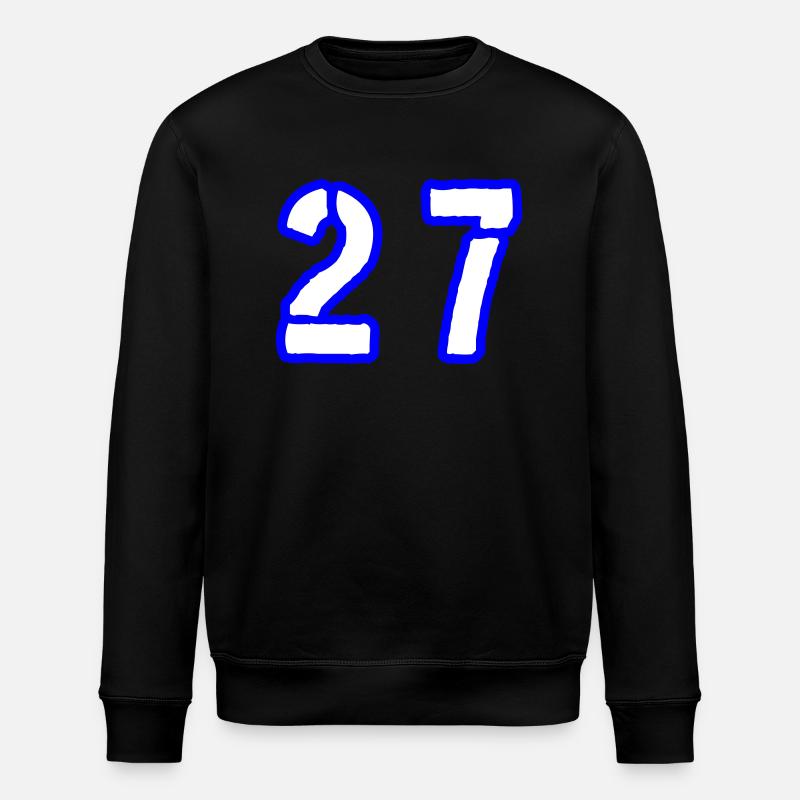27 Symbole numérique - Sweat bio ROLLER Stanley/Stella Unisexe - noir