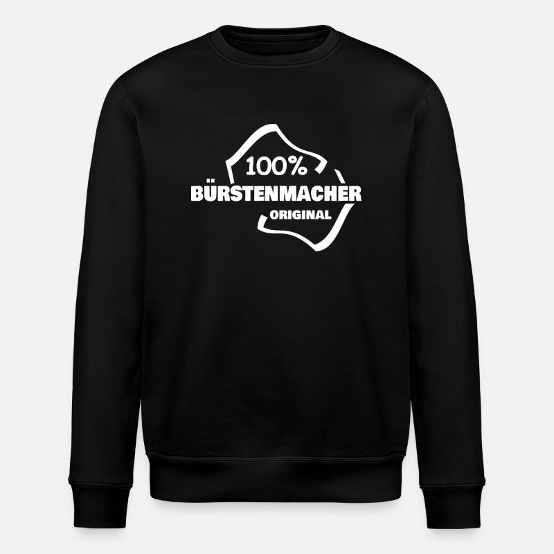 Occupation: Brush maker - Stanley/Stella ROLLER Unisex Organic Sweatshirt - black