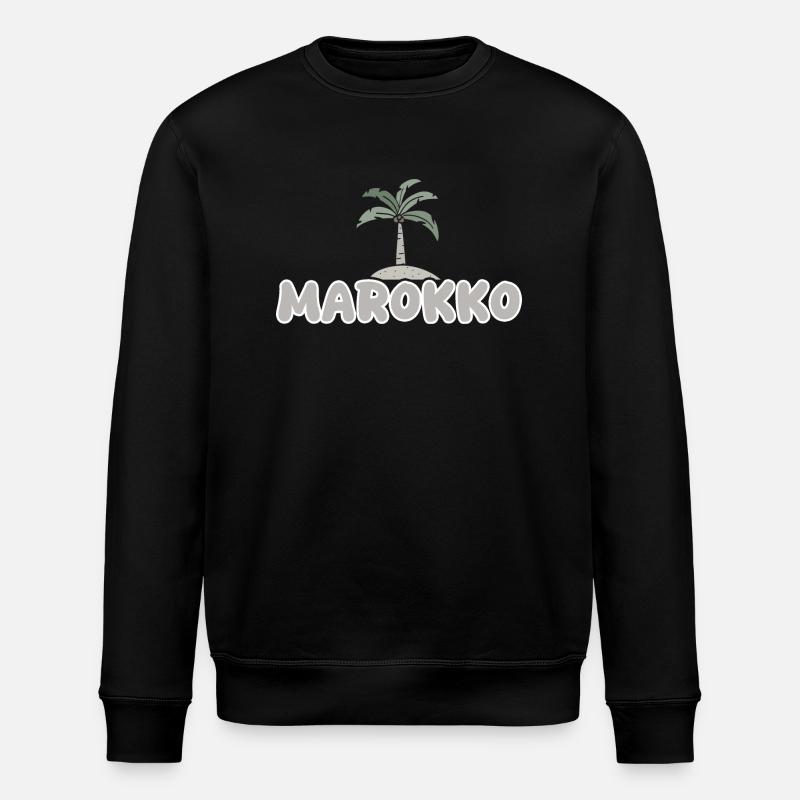 Maroc Maroc - Sweat bio ROLLER Stanley/Stella Unisexe - noir