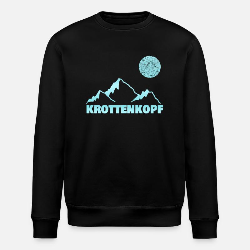 Bergsteigen krottenkopf - Stanley/Stella Unisex Bio-Sweatshirt ROLLER - Schwarz