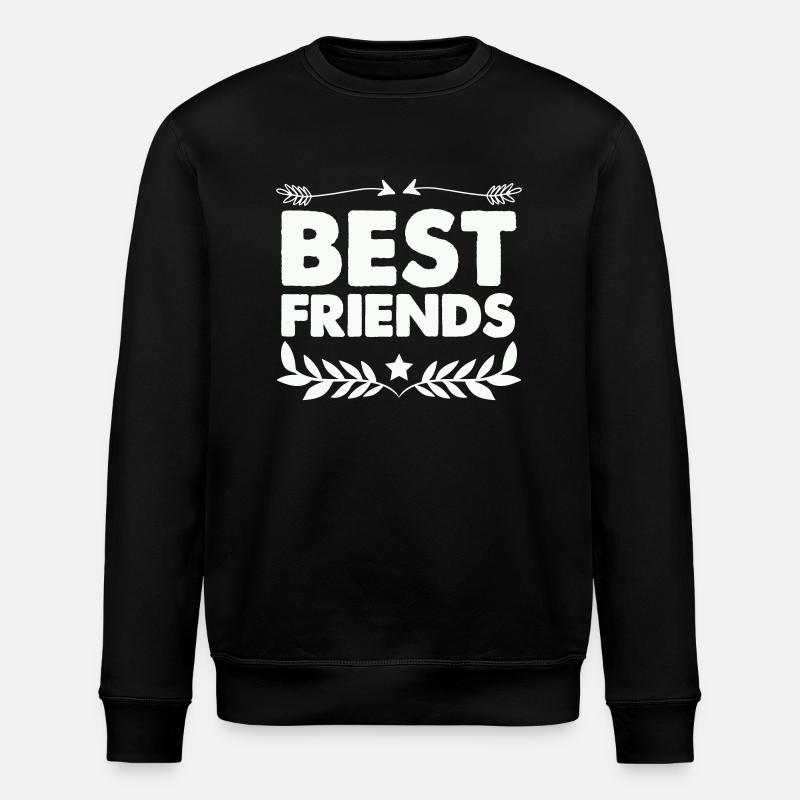 Meilleurs ami - Sweat bio ROLLER Stanley/Stella Unisexe - noir